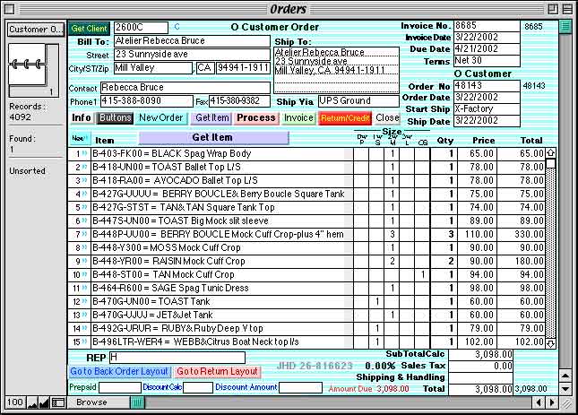bkrb order entry