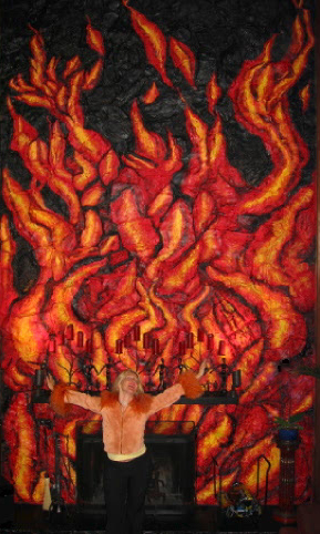 fire mural